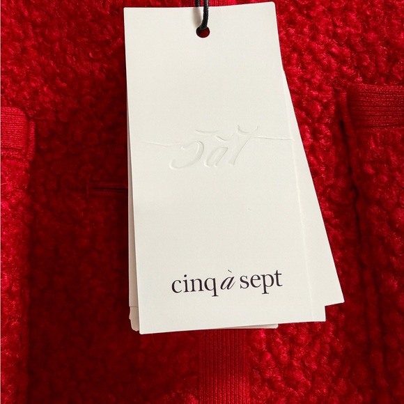 Cinq à Sept Red JUNIA JACKET - Picture 7 of 8